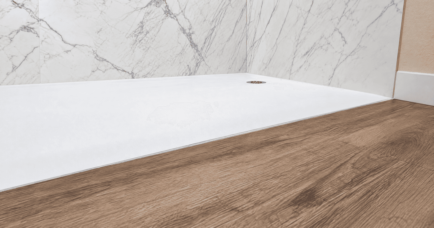 Curbless Shower Installation